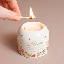 Load image into Gallery viewer, Mum Meaningful Word Candle Holder
