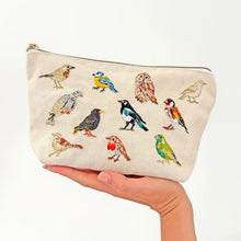 Load image into Gallery viewer, Stitch Your Birds Zip Pouch - Embroidery Kit