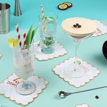 Load image into Gallery viewer, Stitch Your Cocktail Napkins - Cocktail Embroidery Kit