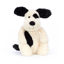 Load image into Gallery viewer, Bashful Black & Cream Puppy - Medium