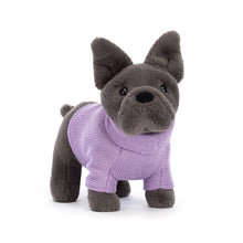 Load image into Gallery viewer, Sweater French Bulldog Purple