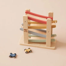 Load image into Gallery viewer, Just Bee Kids Wooden Car Ramp Toy