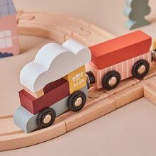 Load image into Gallery viewer, Just Bee Kids Wooden Kids Train Set