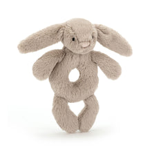 Load image into Gallery viewer, Bashful Bunny Ring Rattle