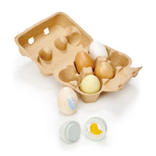 Load image into Gallery viewer, Tender Leaf Wooden Eggs
