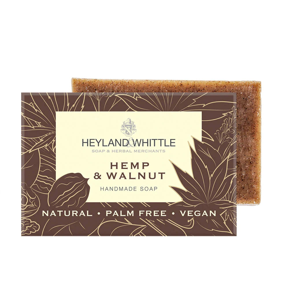 Hemp & Walnut Palm Free Soap