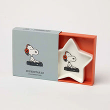 Load image into Gallery viewer, Peanuts Star Trinket Dish Superstar DJ
