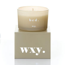 Load image into Gallery viewer, WXY Bed 3oz Candle - Warm Musk + Black Vanilla
