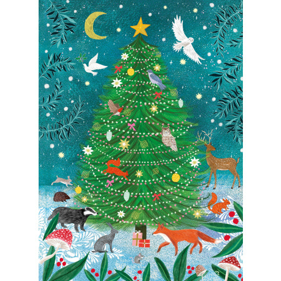 Forest Christmas - Pack Of 8 Charity Christmas Cards