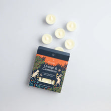 Load image into Gallery viewer, Orange &amp; Cinnamon Scented Christmas Tealights
