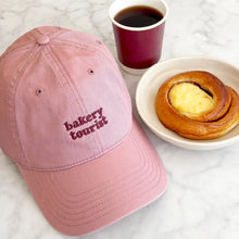 Load image into Gallery viewer, Bakery Tourist - Cotton Baseball Cap - Dusty Rose
