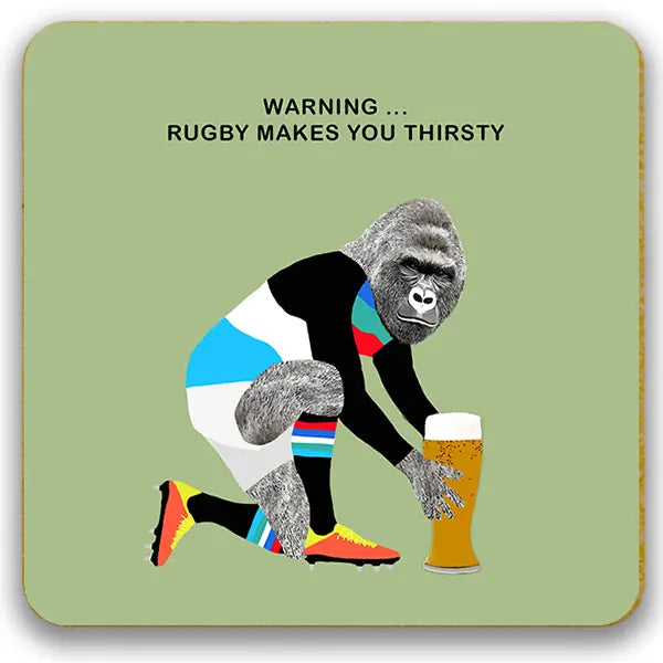 Coaster - Funny Rugby