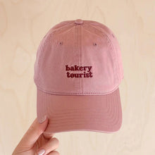 Load image into Gallery viewer, Bakery Tourist - Cotton Baseball Cap - Dusty Rose
