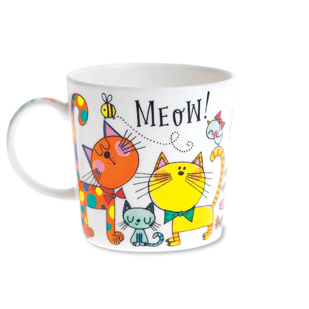 Boxed Bone China Mug - Cats Meow!