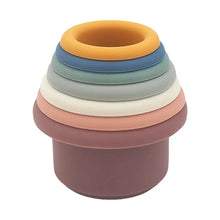 Load image into Gallery viewer, Stacking Cups Silicone
