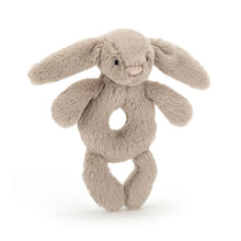Load image into Gallery viewer, Bashful Bunny Ring Rattle
