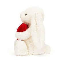 Load image into Gallery viewer, Bashful Red Love Heart Bunny - Medium
