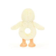 Load image into Gallery viewer, Bashful Duckling Ring Rattle
