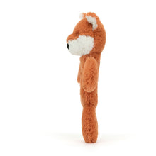 Load image into Gallery viewer, Bashful Fox Cub Ring Rattle
