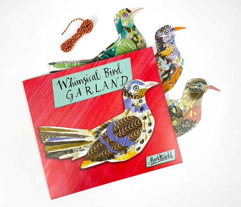 Whimsical Bird Garland by Mark Hearld