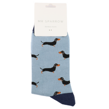 Load image into Gallery viewer, Mens Sausage Dog Socks (UK size 7-11)
