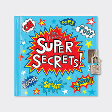 Load image into Gallery viewer, Super Hero Secret Diary
