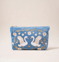 Load image into Gallery viewer, Elizabeth Scarlett Swan Garden Everyday Pouch
