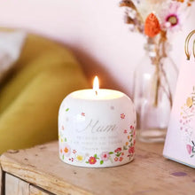 Load image into Gallery viewer, Mum Meaningful Word Candle Holder
