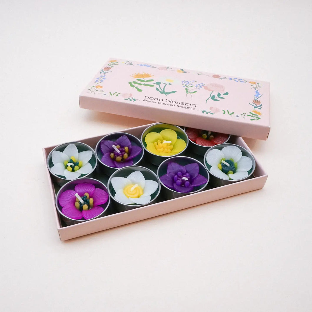 Assorted Garden Flower Scented Tealights