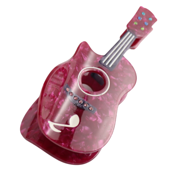 Guitar Hair Claw Clip