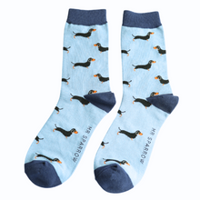 Load image into Gallery viewer, Mens Sausage Dog Socks (UK size 7-11)
