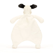 Load image into Gallery viewer, Bashful Black &amp; Cream Puppy Comforter
