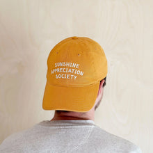 Load image into Gallery viewer, Sunshine Appreciation Society - Cotton Baseball Cap
