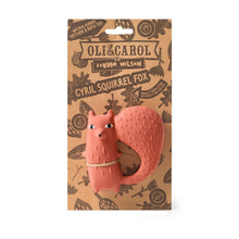 Load image into Gallery viewer, Oli &amp; Carol Cyril Squirrel Fox Teether Toy

