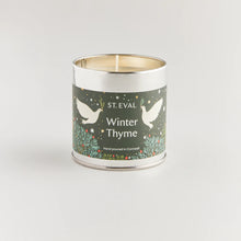 Load image into Gallery viewer, Winter Thyme Scented Christmas Tin Candle
